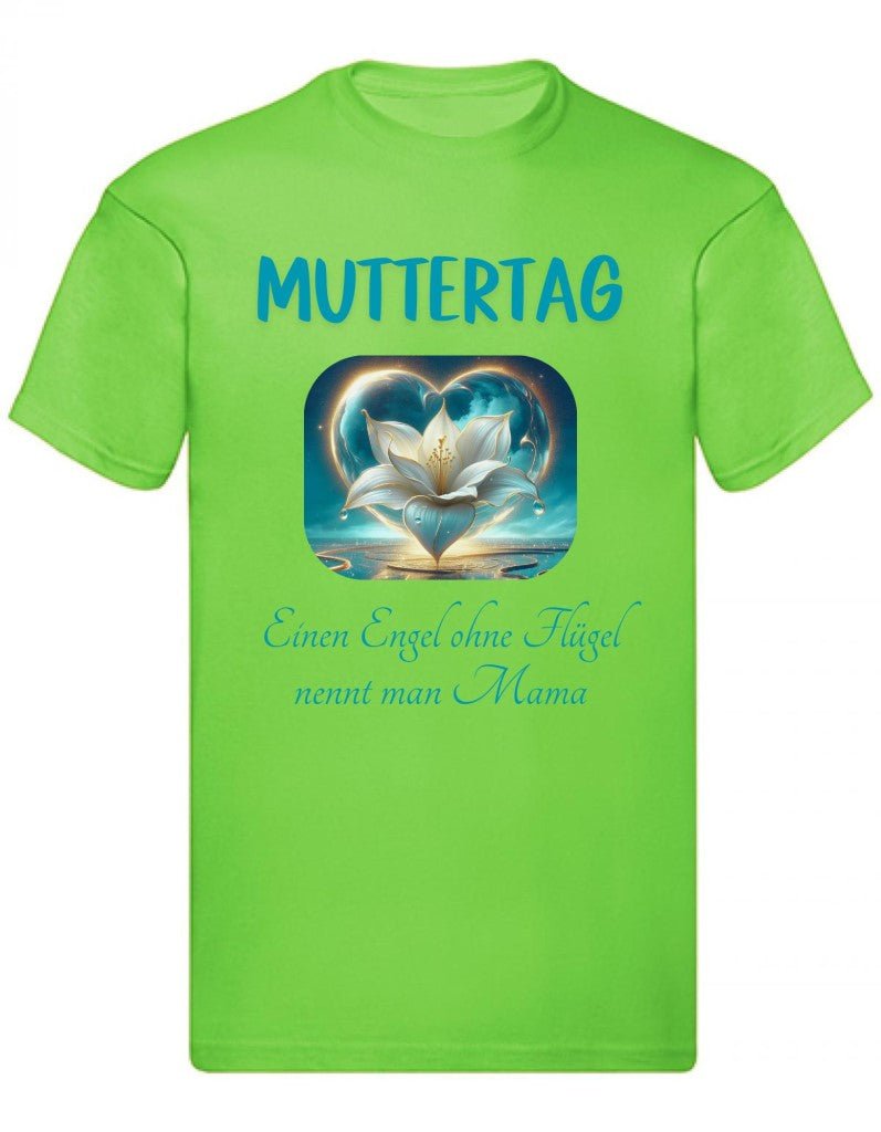 Balldiri T-Shirt Herren Muttertag S bis 5XL - hellgrün - Balldiri