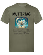 Balldiri T-Shirt Herren Muttertag S bis 5XL - olivegrün - Balldiri