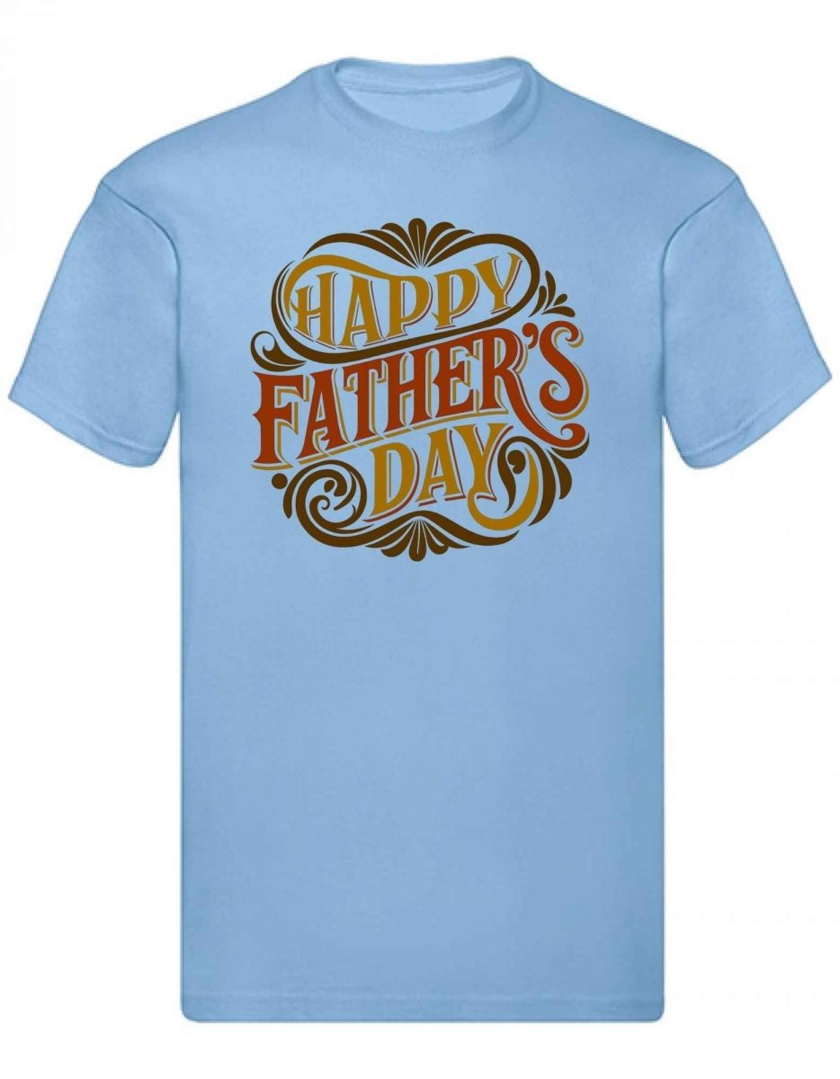 Balldiri T-Shirt Herren Vatertag Geschenk S bis 5XL - hellblau - Balldiri