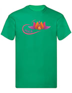 Balldiri T-Shirt Herren Yoga Buddha Relax Wellness S bis 5XL - grün - Balldiri
