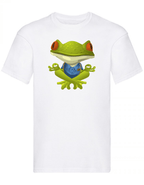 Balldiri T-Shirt Herren Yoga Meditation Entspannung S bis 5XL - weiß - Balldiri