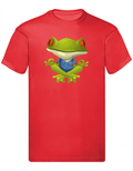 Balldiri T-Shirt Herren Yoga Meditation Entspannung S bis 5XL - rot - Balldiri