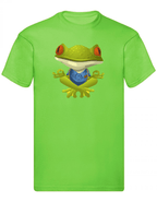 Balldiri T-Shirt Herren Yoga Meditation Entspannung S bis 5XL - hellgrün - Balldiri
