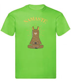 Balldiri T-Shirt Herren Yoga Meditation Namaste S bis 5XL - hellgrün - Balldiri
