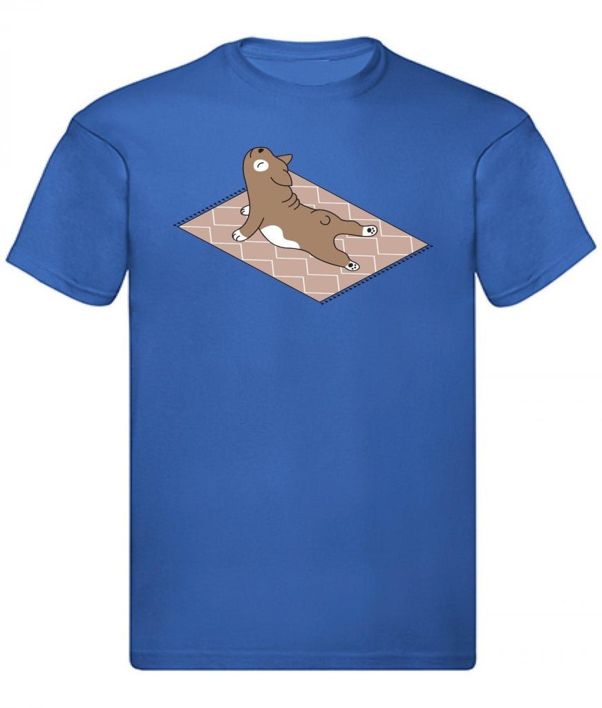 Balldiri T-Shirt Herren Yoga Meditation S bis 5XL - blau - Balldiri