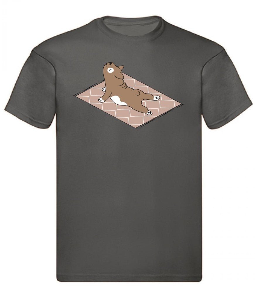 Balldiri T-Shirt Herren Yoga Meditation S bis 5XL - anthrazit - Balldiri