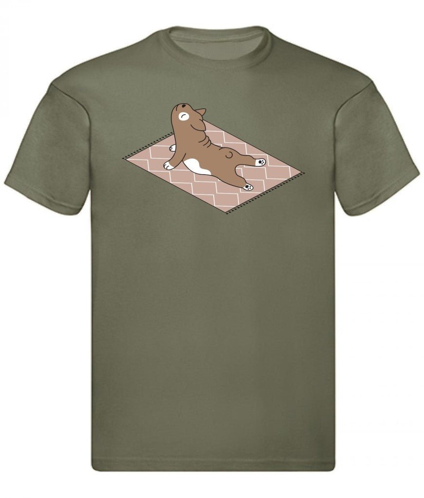 Balldiri T-Shirt Herren Yoga Meditation S bis 5XL - olivgrün - Balldiri