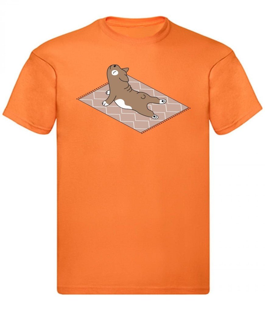 Balldiri T-Shirt Herren Yoga Meditation S bis 5XL - orange - Balldiri