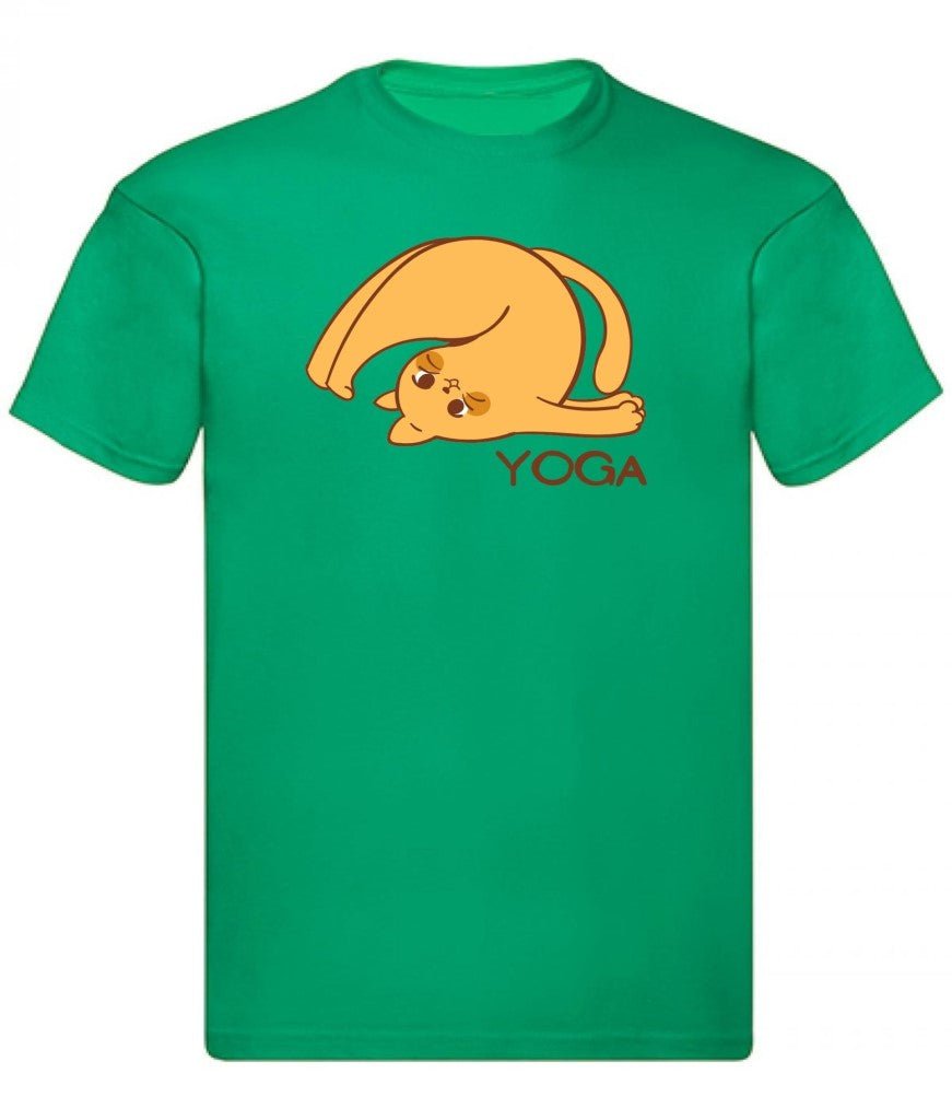 Balldiri T-Shirt Herren Yoga Relax Wellness S bis 5XL - grün - Balldiri