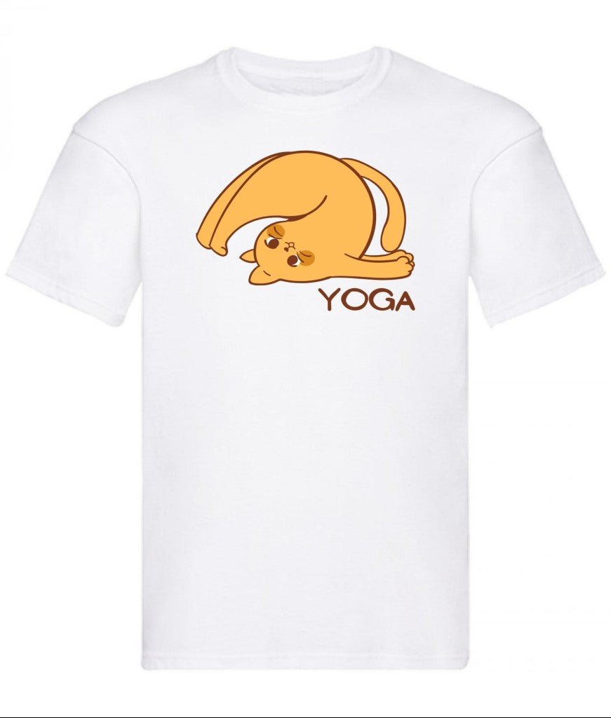 Balldiri T-Shirt Herren Yoga Relax Wellness S bis 5XL - weiß - Balldiri