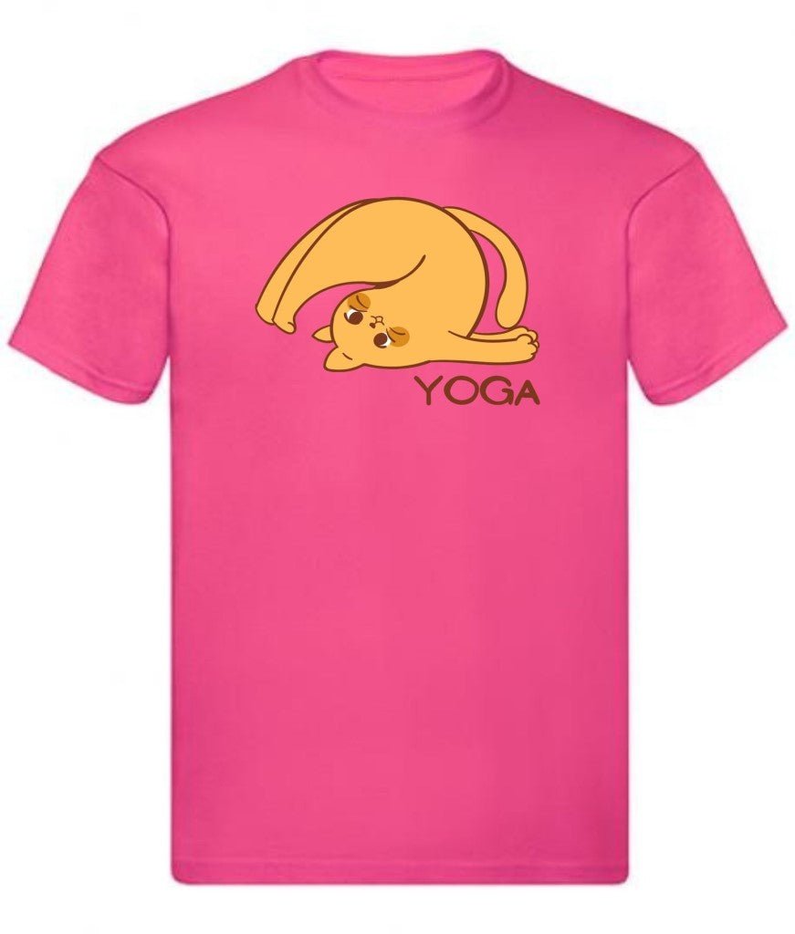 Balldiri T-Shirt Herren Yoga Relax Wellness S bis 5XL - rosa - Balldiri
