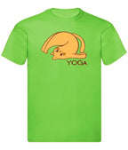 Balldiri T-Shirt Herren Yoga Relax Wellness S bis 5XL - hellgrün - Balldiri