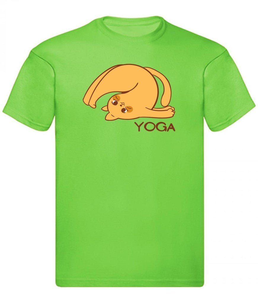 Balldiri T-Shirt Herren Yoga Relax Wellness S bis 5XL - hellgrün - Balldiri