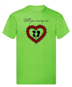 Balldiri T-Shirt LGBTQ Heiratsantrag S bis 5XL - weiß - Balldiri