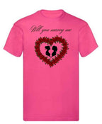 Balldiri T-Shirt LGBTQ Heiratsantrag S bis 5XL - weiß - Balldiri
