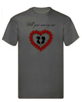 Balldiri T-Shirt LGBTQ Heiratsantrag S bis 5XL - anthrazit - Balldiri
