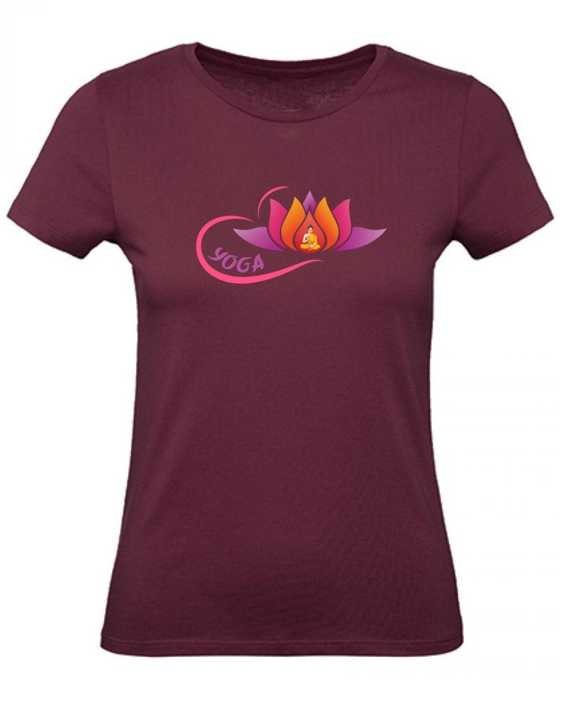 Balldiri T-Shirt Damen Yoga Buddha Entspannung Wellness XS bis 2XL