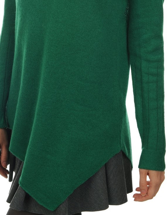 Balldiri Kaschmir Damen Tunika rundhals 4 fädig - 100% Kaschmir Qualität - Balldiri & Windhound