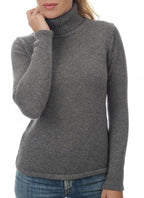 Balldiri 100% Kaschmir Damen Langarm Pullover Rollkragen 8-fädig - Balldiri & Windhound