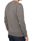 Balldiri 100% Kaschmir Herren V-Pullover 4-fädig