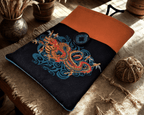 Handytasche aus Stoff handgefertigt | Balldiri Handwerks-Atelier - Drachen - Balldiri
