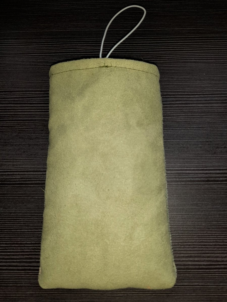 Handytasche aus Stoff handgefertigt | Balldiri Handwerks-Atelier - Grün - Balldiri