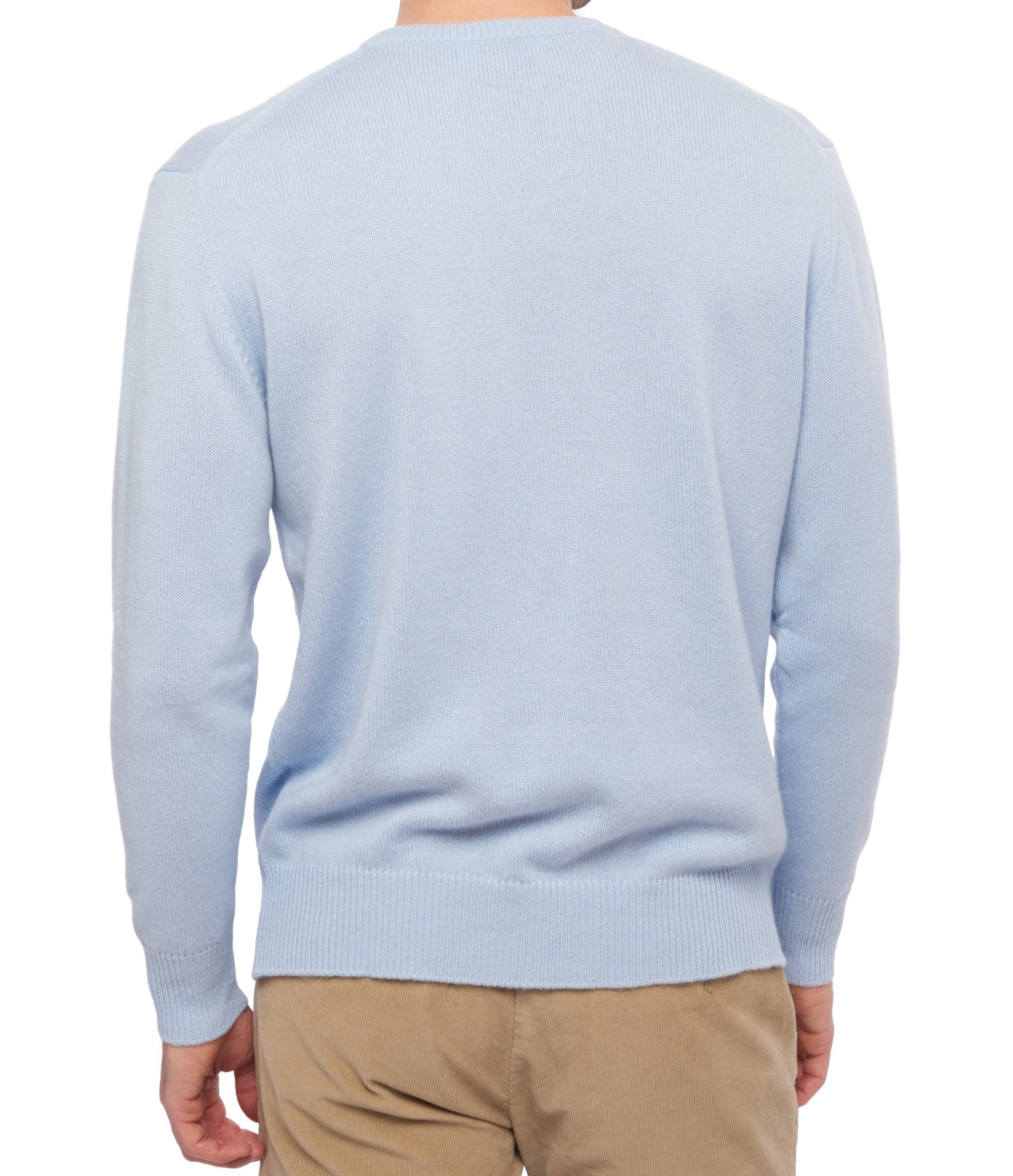 Balldiri 100% Kaschmir Herren V-Pullover 4-fädig