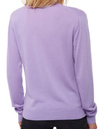 Balldiri 100% Kaschmir Damen Langarm Jacke mit Rundhalsausschnitt 2-fädig - Balldiri & Windhound