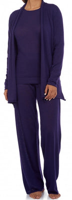 Balldiri 100% Kaschmir Damen Hausanzug Pyjama mit rundhals zweiteilig 2-fädig - Balldiri & Windhound