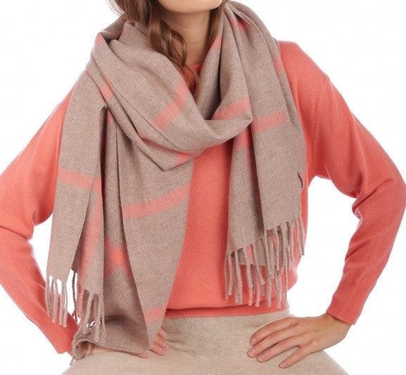 Balldiri 100%  Kaschmir Schal 210 x 50 cm 4-fädig - Balldiri & Windhound