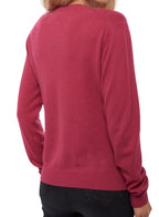 Balldiri 100% Kaschmir Damen Langarm Jacke mit Rundhalsausschnitt 2-fädig - Balldiri & Windhound