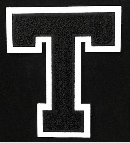 Orginal Windhound Chenille Patch Buchstaben Aufnäher Applikation College Jacke 11cm groß - Balldiri & Windhound