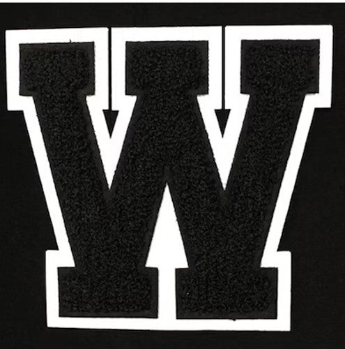 Orginal Windhound Chenille Patch Buchstaben Aufnäher Applikation College Jacke 11cm groß - Balldiri & Windhound