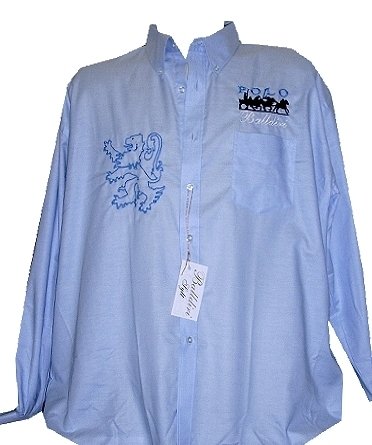 Herrenhemd, 100% Baumwoll-Microtwill, hellblau, klassisch, Langarm